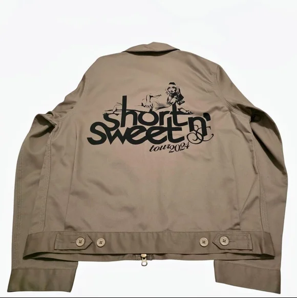 Sabrina Carpenter Short n' Sweet VIP Tour Jacket - Picture 6 of 6